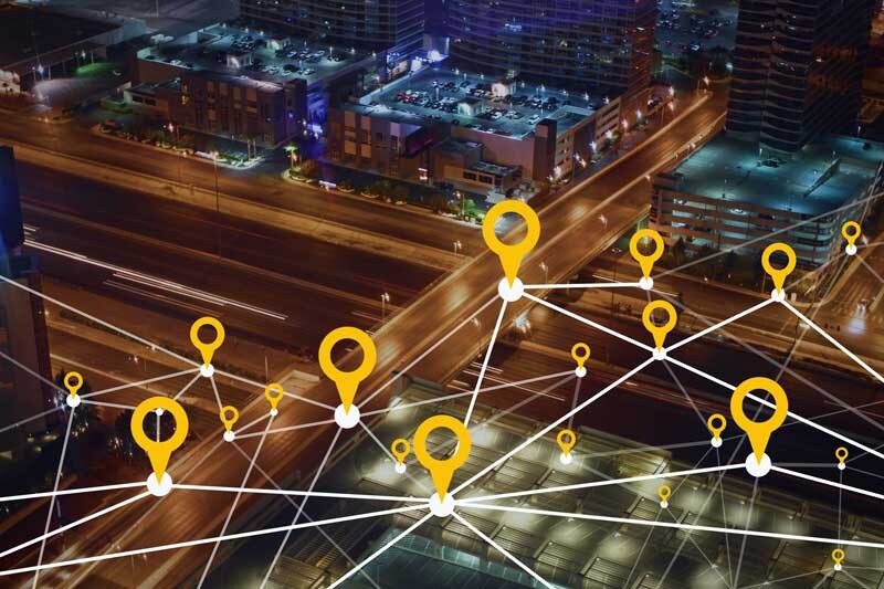 local business owner using table for SEO and marketing